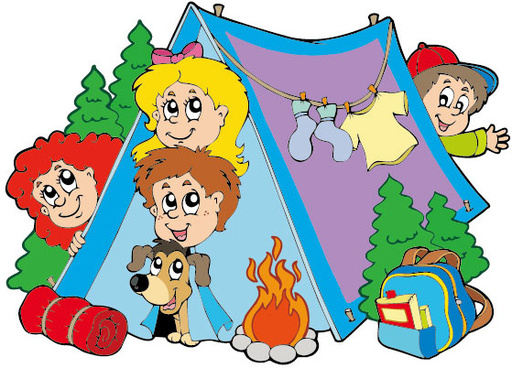 512x368 Vector Summer Camp Cartoon Free Vector Download (17,015 Free