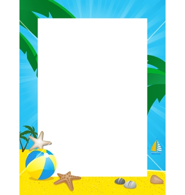 Summer Clipart Border | Free download on ClipArtMag