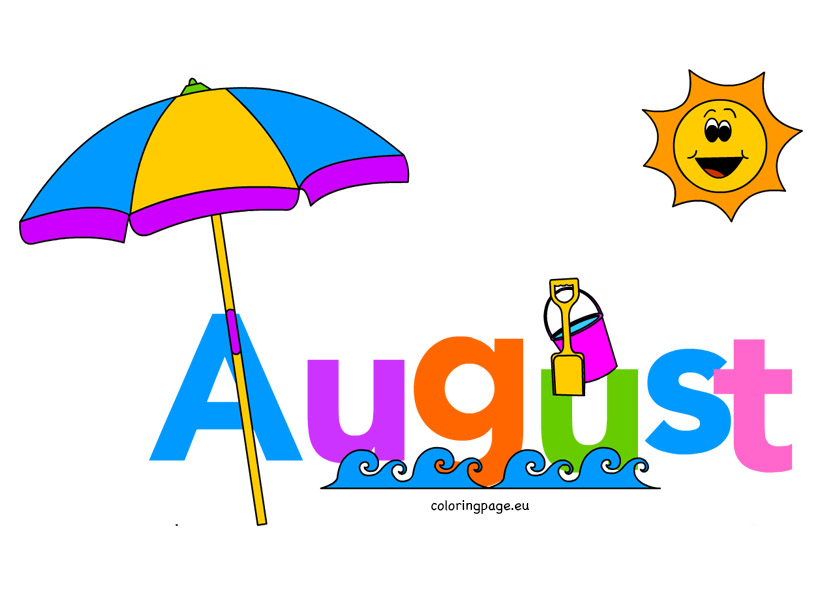 822x595 Summer August Clipart, Explore Pictures