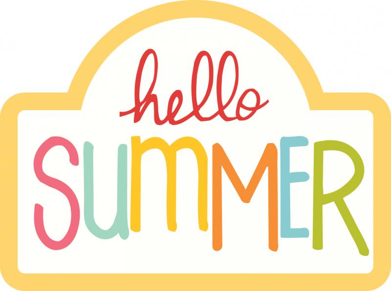 800x597 Hello! Clipart Summer