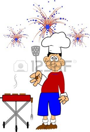 307x450 Picnic Clipart Summer Cookout