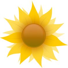 236x236 My Free Clip Art Of A Cute Yellow Sunflower Sweet Clip Art