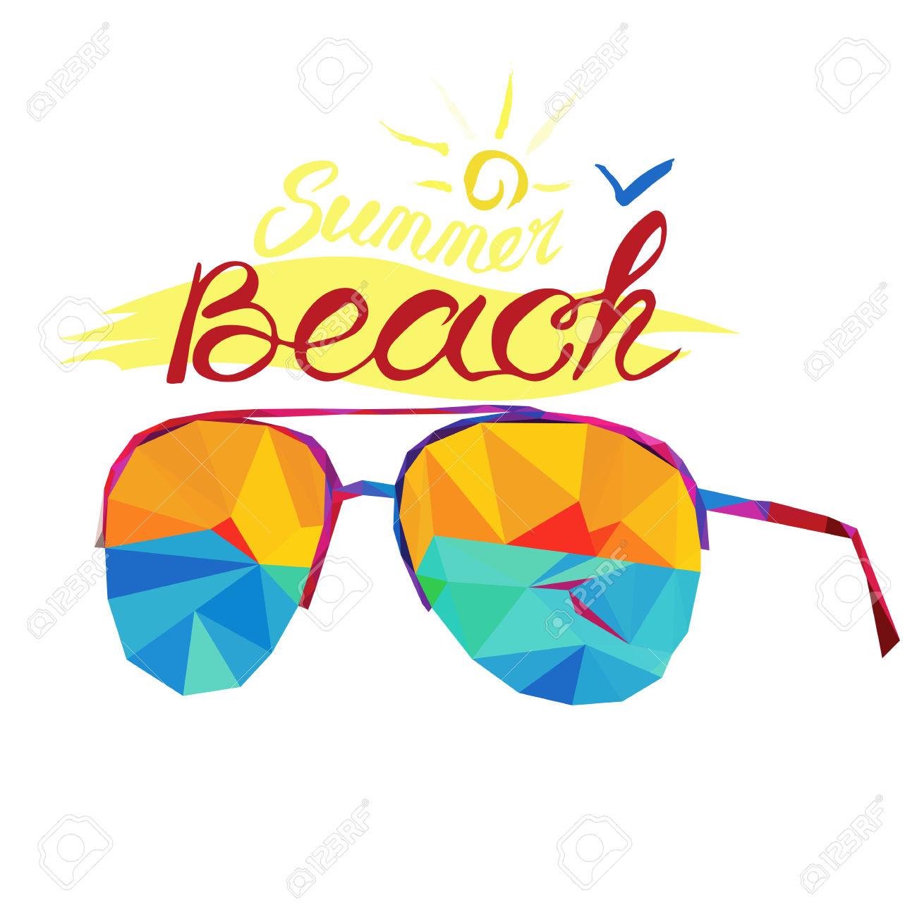 1300x1300 Sunglasses Clipart Summer Holiday