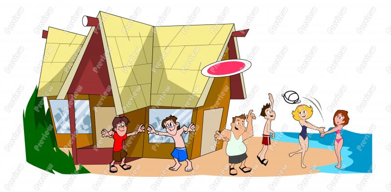 800x393 Leisure Clipart Beach Party
