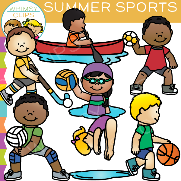 600x600 Summer Clipart Summer Sport