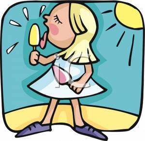 300x291 Girl With A Popsicle In Summer