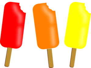 299x225 Popsicles Clip Art