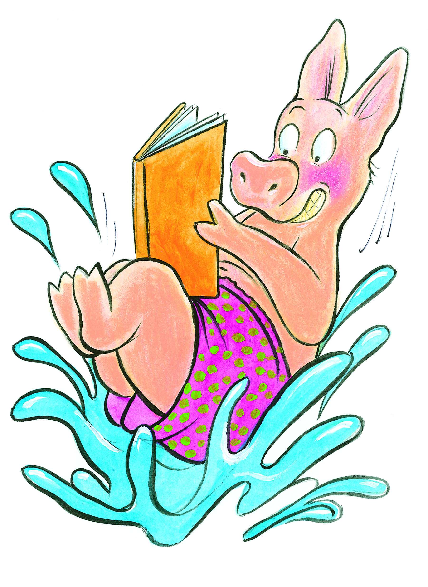 1800x2468 Free Summer Reading Clipart Cliparts