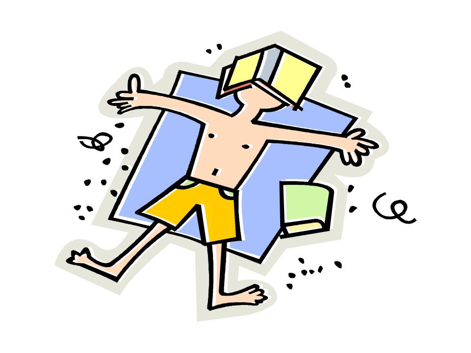 960x720 On The Beach Clip Art Summer Reading Cliparts