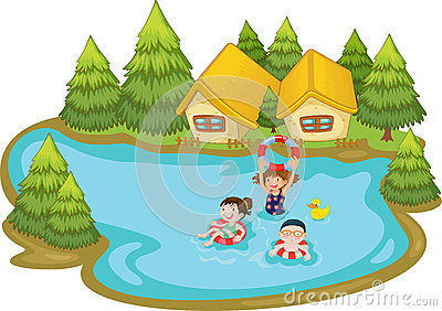 400x282 Summer Scene Clipart 101 Clip Art
