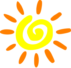 298x288 Sun Clip Art