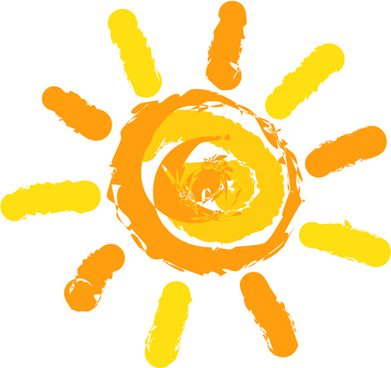 391x368 Sunshine Clipart Vector