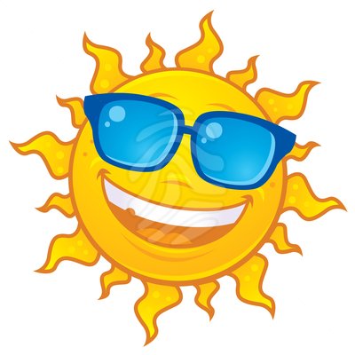 400x400 Sunlight Clipart Summer Time