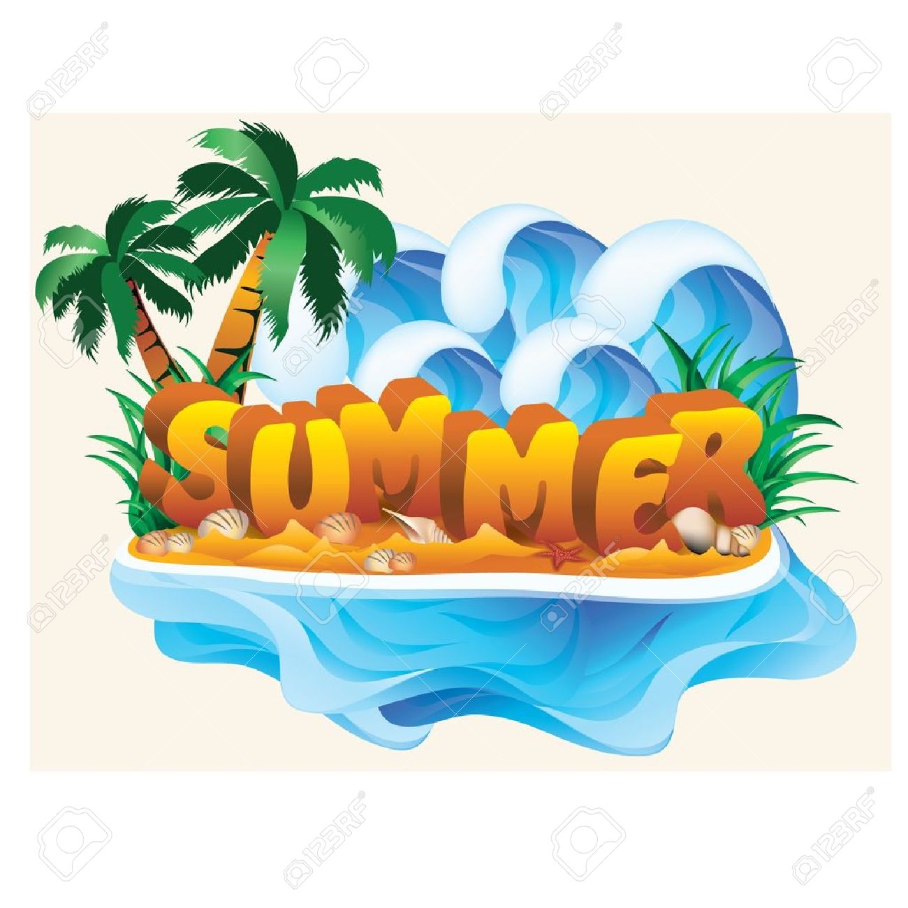 1300x1300 Best Summertime Clipart
