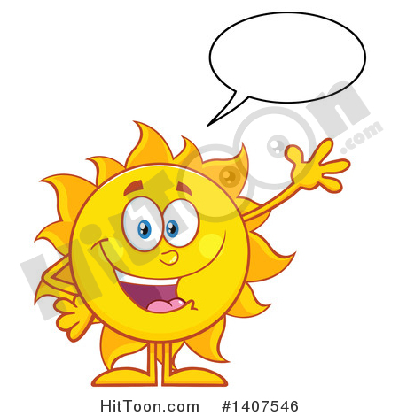 450x470 Sun Character Clipart
