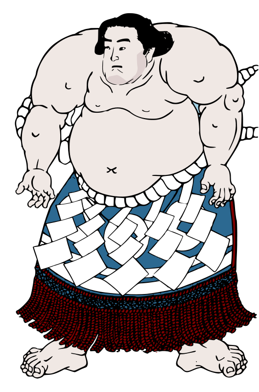 529x800 Free To Use Amp Public Domain Sumo Wrestler Clip Art