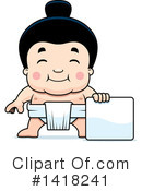 130x175 Sumo Wrestler Clipart