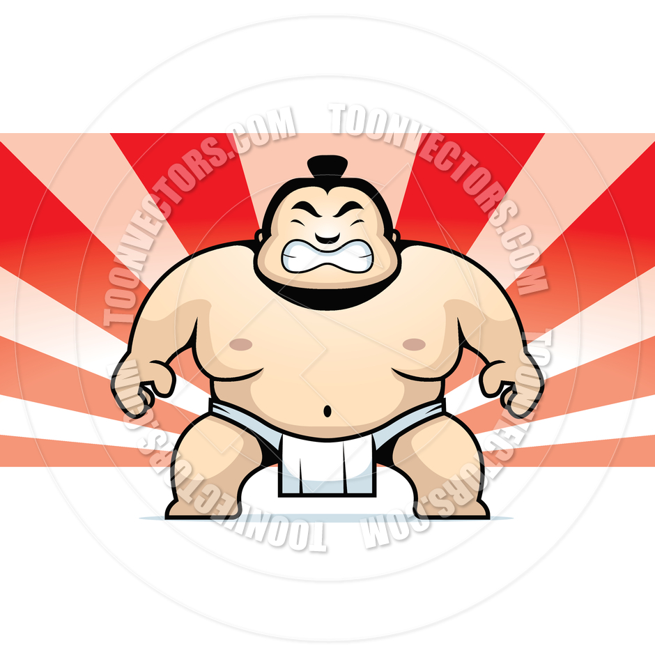 940x940 Sumo Wrestler By Cory Thoman Toon Vectors Eps