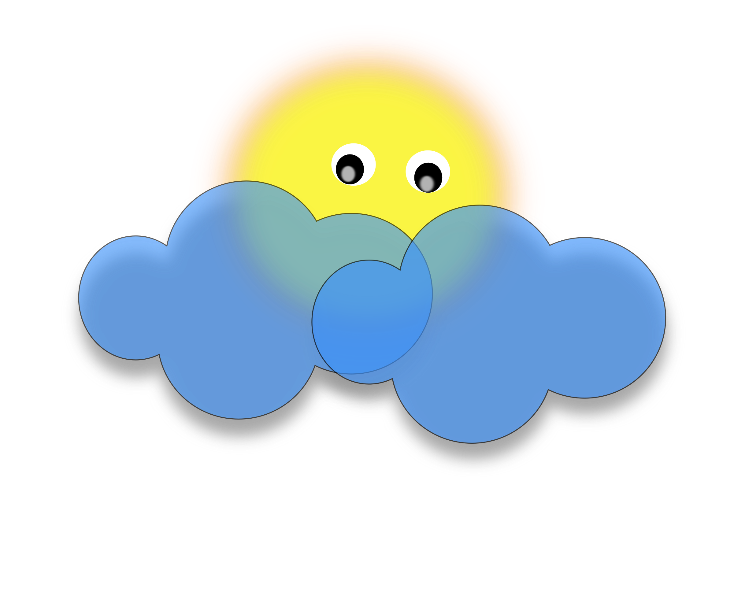 2400x1936 Free Stock Photo Of Sun Behind The Cloud Vector Clipart