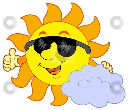 450x386 Sun And Clouds Clipart
