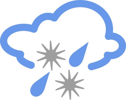425x337 Sun And Rain Weather Symbols Clip Art Vector, Free Vectors