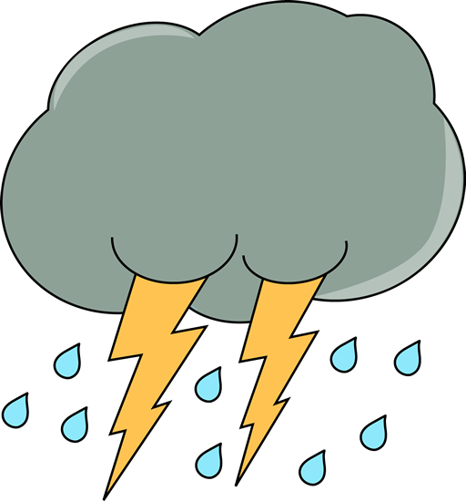 512x550 Free Rain Cloud Clipart Image