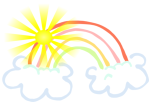 298x204 My Rainbow Clip Art
