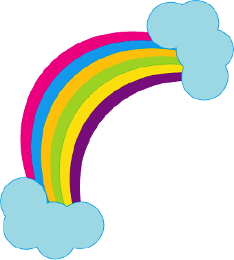 340x378 Clip Art Free Downloads For Rainbow Clipart