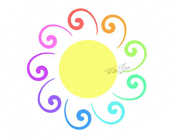 340x270 Sun Clipart Etsy