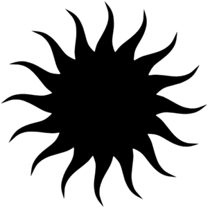 300x300 Sun Clip Art