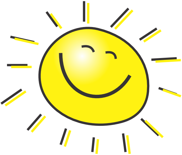 600x510 Cartoon Sun Clip Art