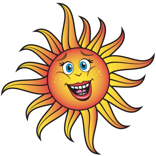 516x515 Smiling Cartoon Sun Vector Eps Amp Ai Format Free Vector Download
