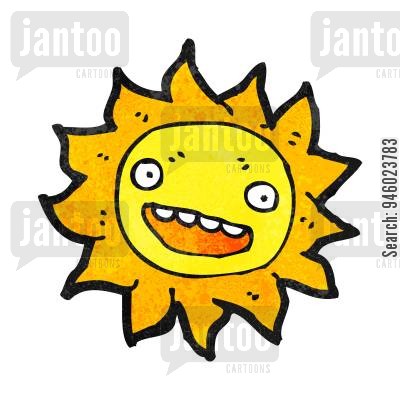 400x400 Sun Cartoons