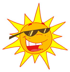 292x300 Sun Clipart Image