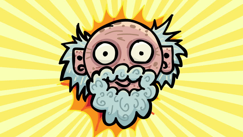 852x480 A Simple Rotating Sun Ray Animation. Stock Footage Video 1937524