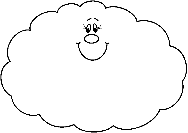 775x550 Cloud Black And White Cloud And Sun Clipart Black White