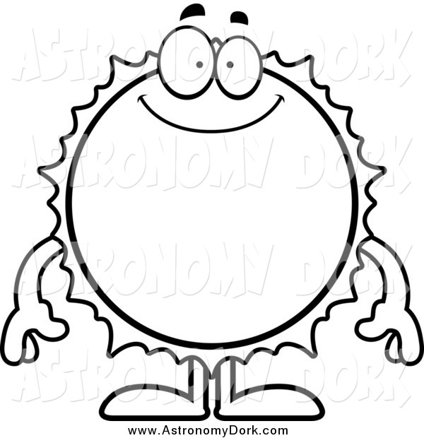 Sun Clipart Black And White Free