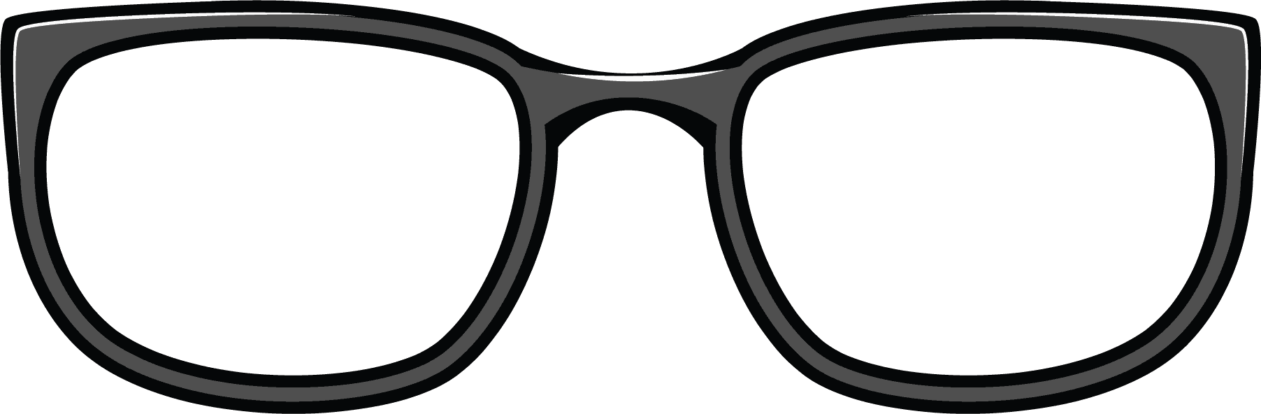 1804x592 Clipart Free Glasses Sun