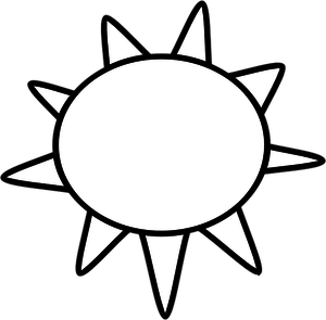 Sun Clipart Drawing