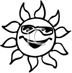 294x300 Free Clip Art Sun Wearing Sunglasses Caba Pro Bono