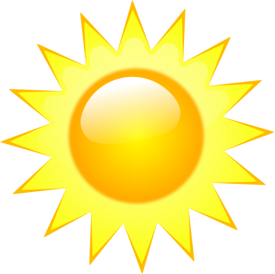 399x398 Clipart Of Sunshine