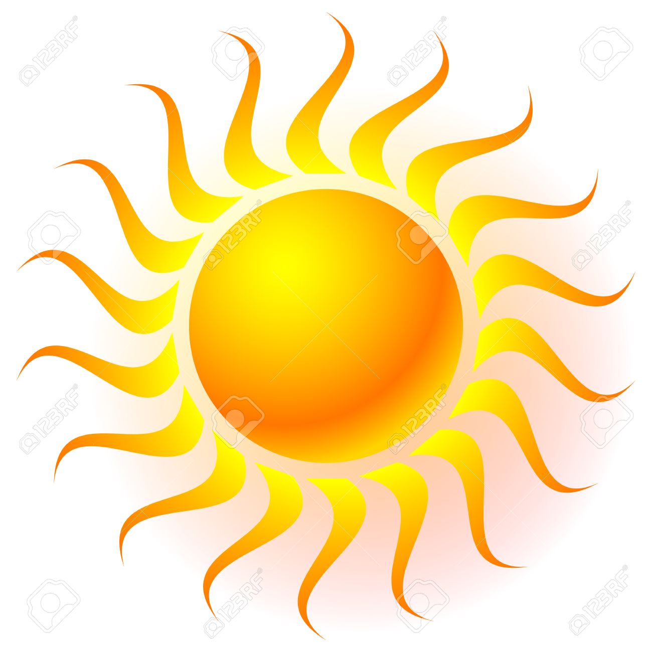 1300x1300 Sun Clip Art With Transparent Glow Effect. Sun Shine, Weather