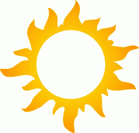 490x468 Sun Clipart Transparent Background Free