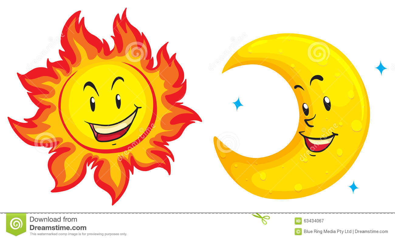 1300x791 Clipart Moon Sun