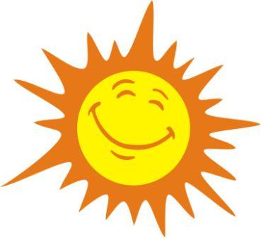 369x336 Happy Sun Clipart