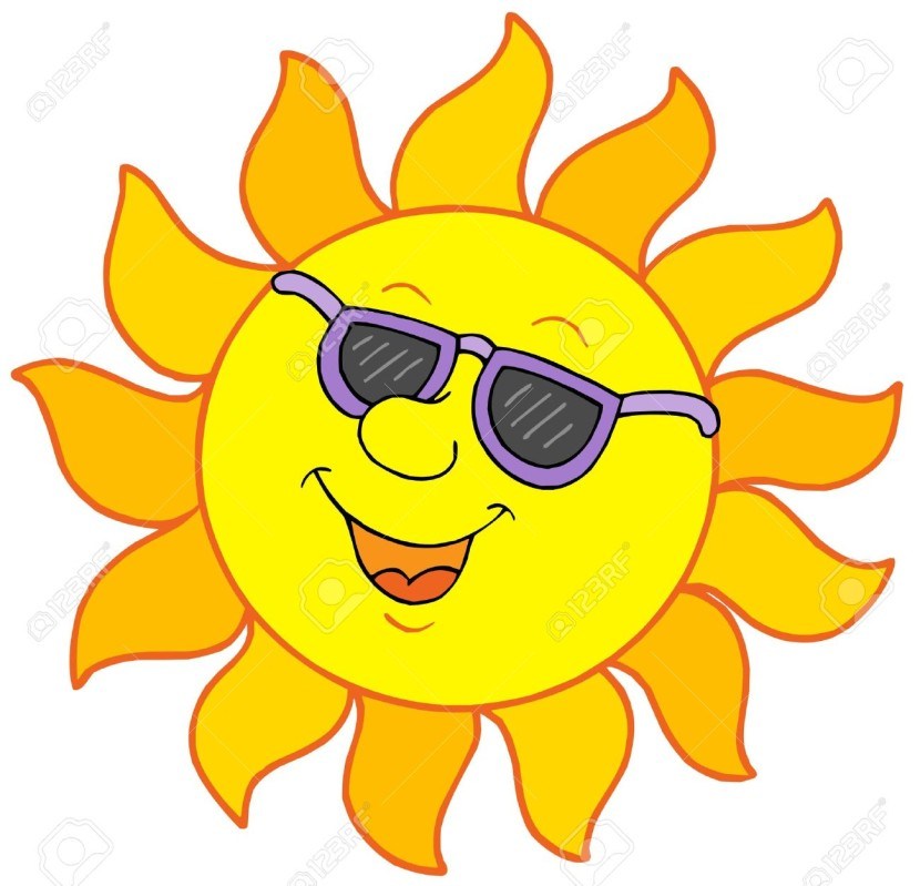 830x799 Cartoon Sun Clipart Free Vector