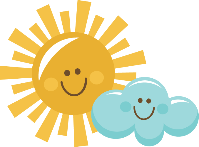 677x501 Sun And Clouds Clipart Png