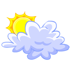 300x300 Clouds Clipart Sun Cloud