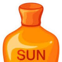 200x200 Sun Cream Clipart