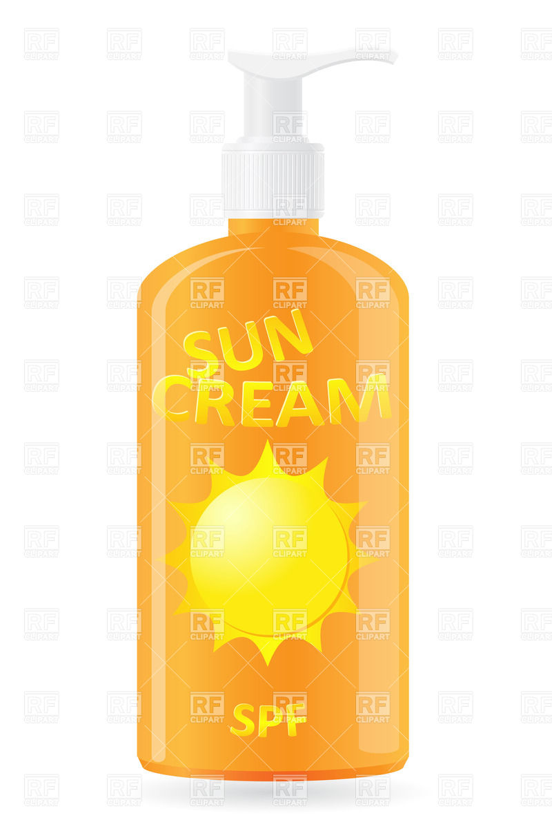 Sun Cream Clipart | Free download on ClipArtMag